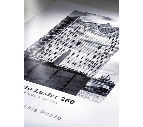 HAHNEMUEHLE Photo Luster A4 260 gsm Satin Surface Photo Paper - 100 Sheets - Image 2