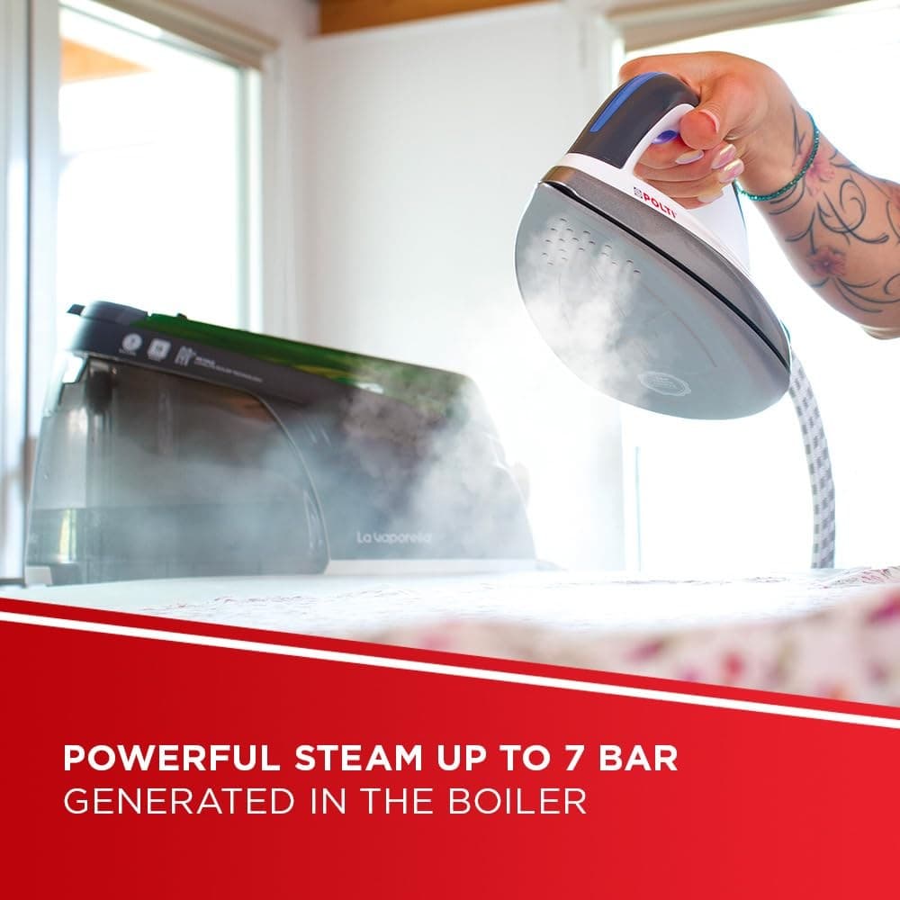Polti La Vaporella XT90C Steam Generator Iron - Green/Grey - Image 3