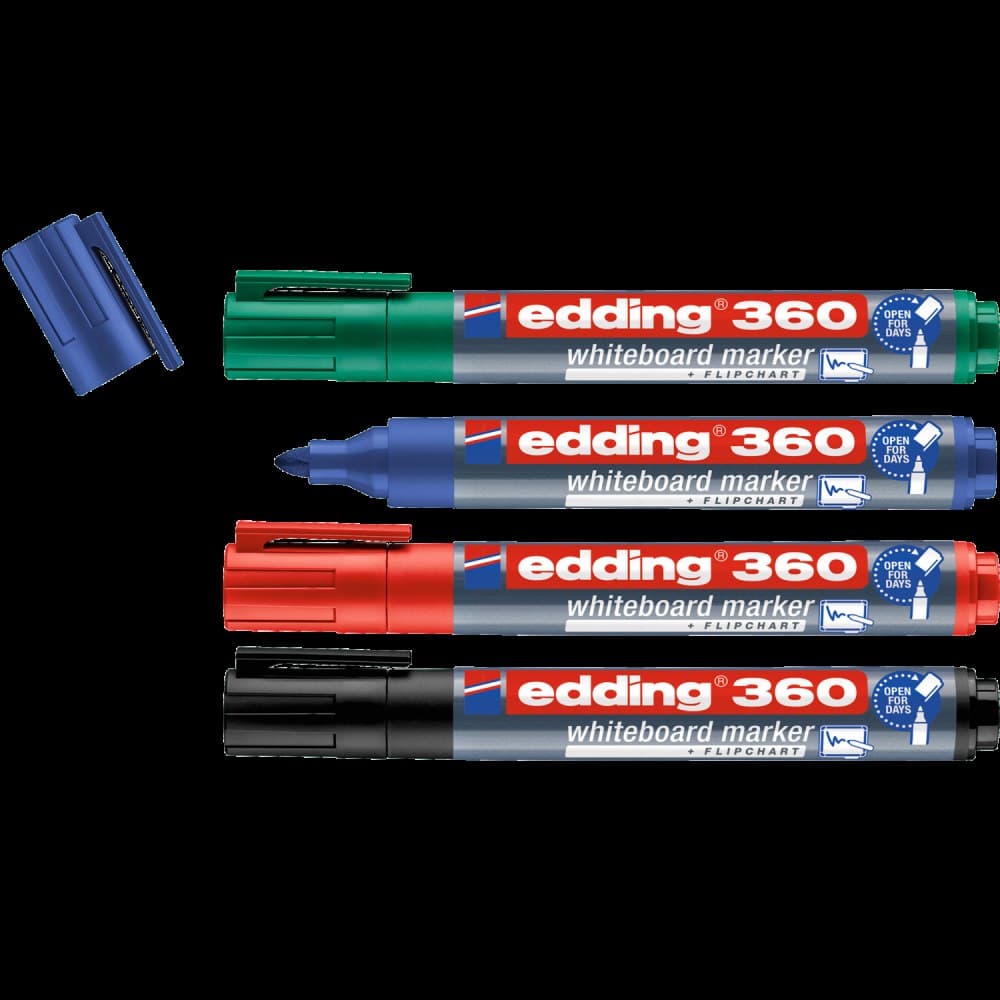 edding 360 whiteboard marker Pack of 4