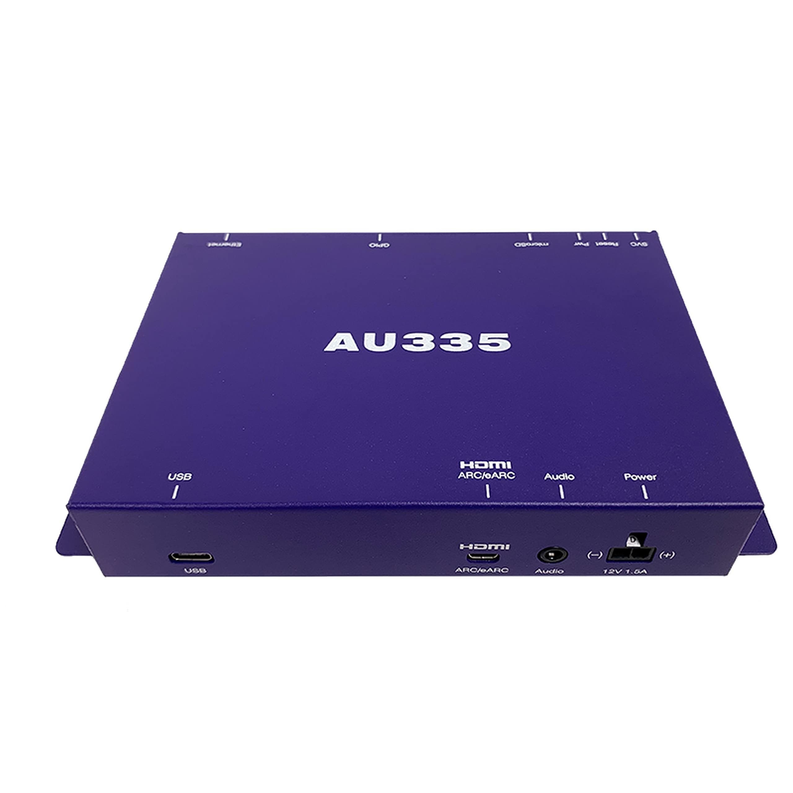 BrightSign AU335 Interactive Audio Player - AU5 Series 5 Digital Signage Player with ARC/eARC and Dolby Atmos