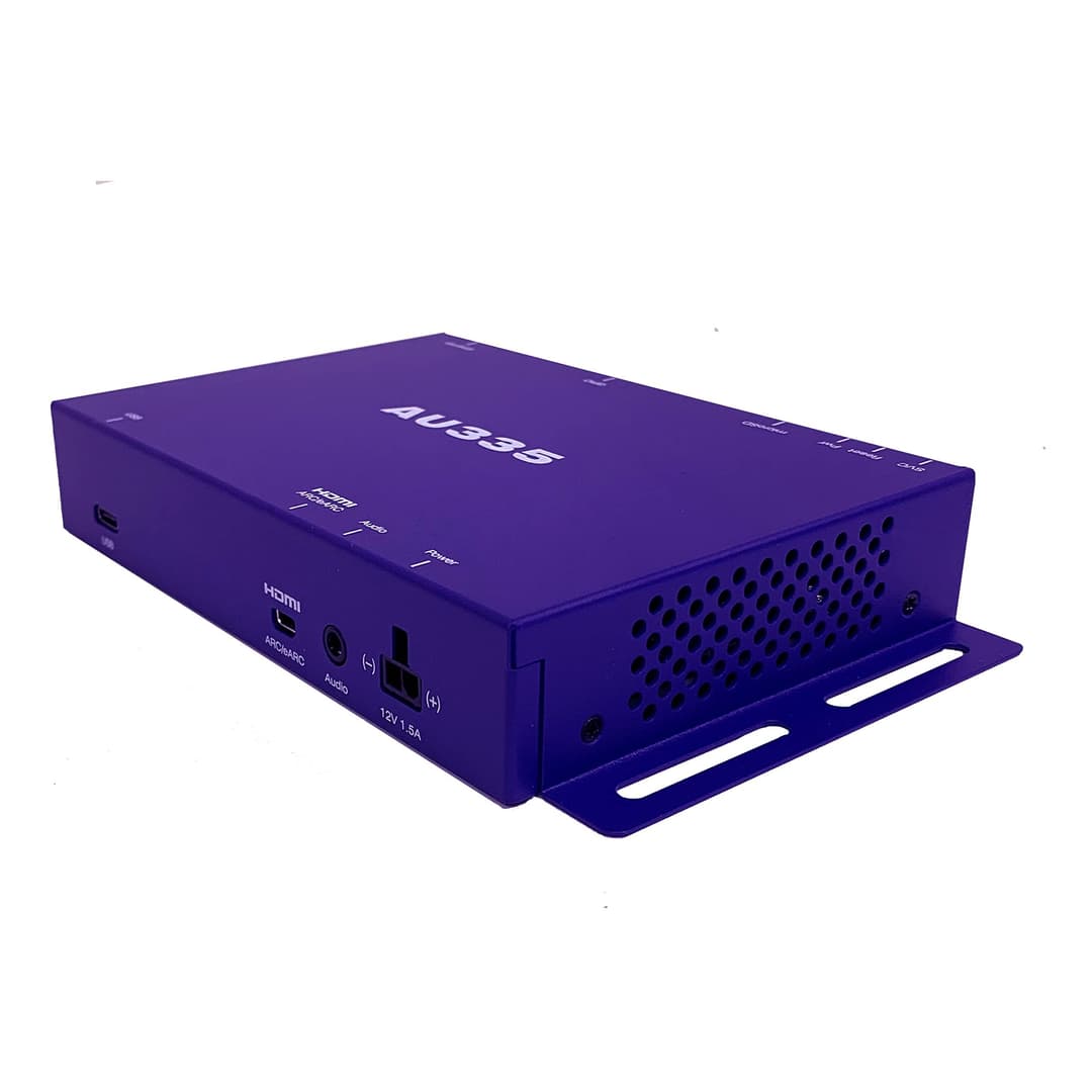 BrightSign AU335 Interactive Audio Player - AU5 Series 5 Digital Signage Player with ARC/eARC and Dolby Atmos - Image 4
