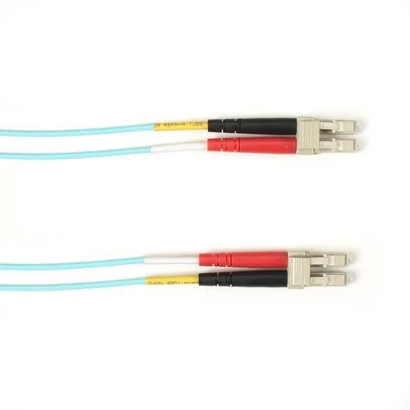 Black Box Premium OM4 50/125 Multimode Fibre Optic Patch Cable LSZH LC-LC Aqua 10m (EFE450-010M-AQ)