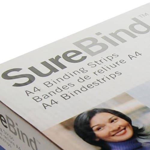 GBC SureBind® Binding Strip A4 25mm Black (Pack of 100) - Image 4