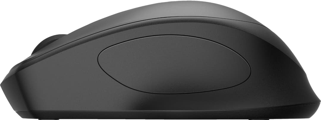 HP 285 Silent Wireless Mouse - 3 Buttons, Wheel Scrolling, Ambidextrous, Optical, Black - Image 2