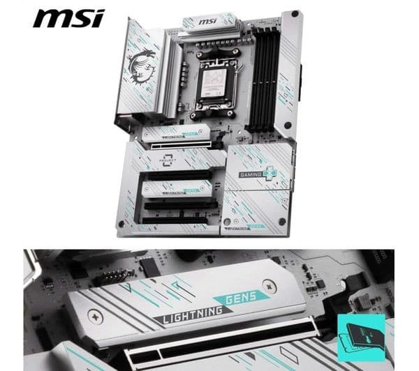 MSI B850 GAMING PLUS WIFI PZ AM5 Motherboard - Image 2