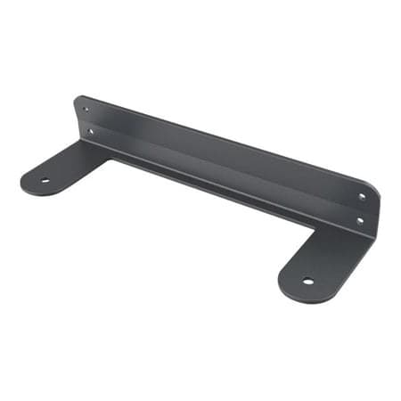 Heckler Design H711-BG Cart Mount for Logitech Rally Bar / Rally Bar Mini / Rally Bar Huddle - AV Cart Device Panel Mount Bracket, Powdercoated Steel, Black Grey - Image 1