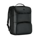 WENGER UrbanOne Travel Backpack, Laptop-Rucksack mit Klappöffnung, Notebook bis 15,6 Zoll, 33 l, Handgepäckgröße, Damen/Herren, Schwarz, 653888 thumbnail 2
