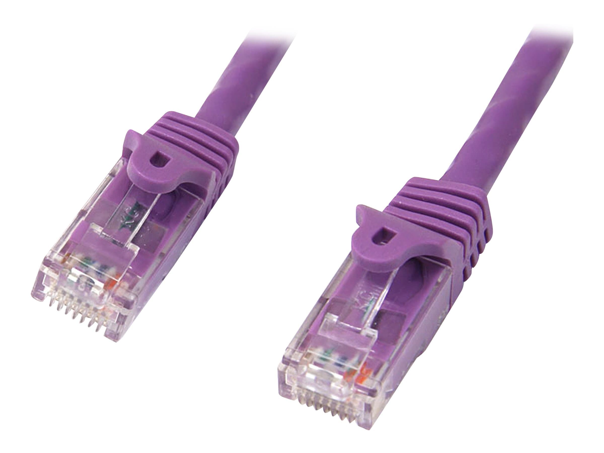 StarTech CAT6 Ethernet Patch Cable 2m Purple