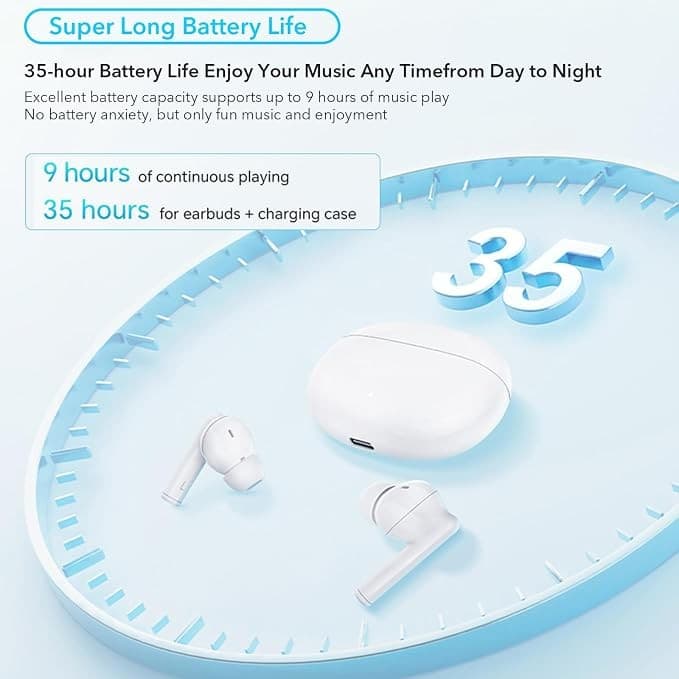 HONOR CHOICE Earbuds X5 True Wireless Bluetooth Earbuds – White - Image 3