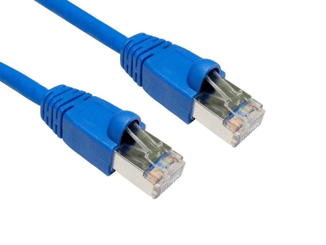 Cables Direct - Patch cable - RJ-45 (M) - RJ-45 (M) - 1 m - FTP - (CAT 6) - snagless booted - blue - Image 1
