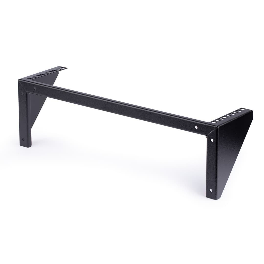 StarTech.com 3U 19” Wall Mount Vertical Rack Bracket, Wall Mount Patch Panel Bracket for Data/AV/IT/Computer Equipment, 3U Rack for Cabinet or Server Room, Supports 150lb (68kg) Capacity - Image 2