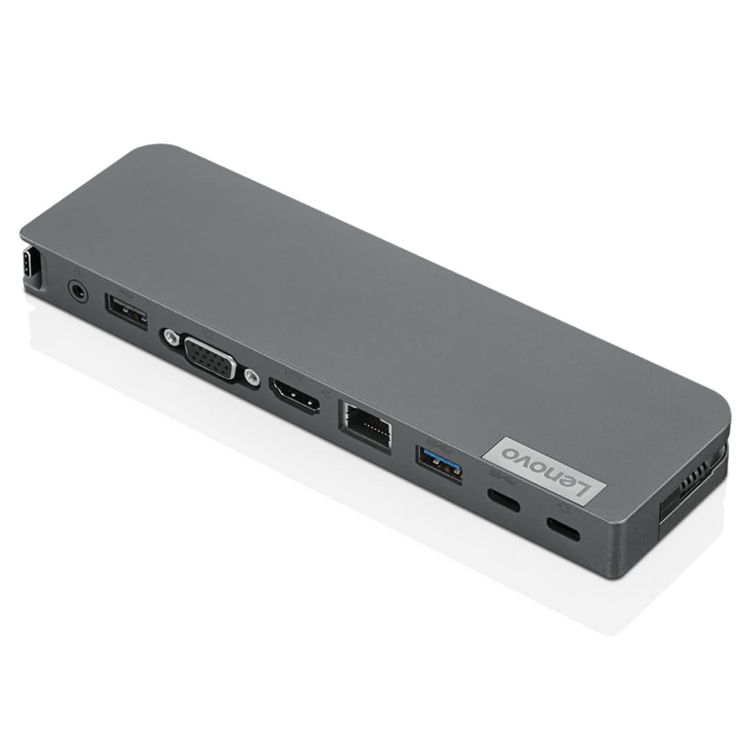 Lenovo USB-C Mini Dock - Black - Image 1