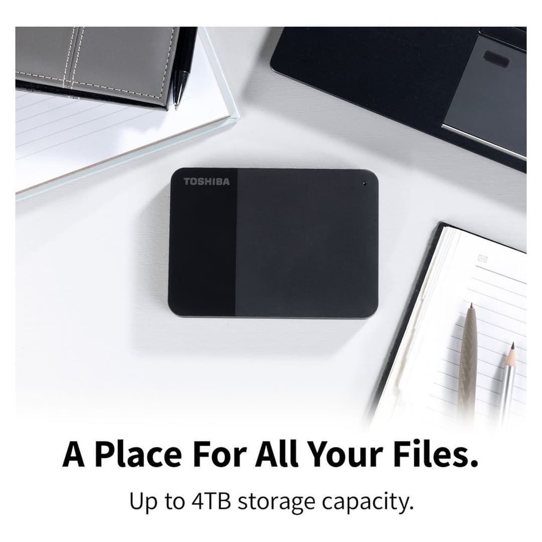 Toshiba Canvio Ready 2.5 4TB External Hard Drive - Black (HDTP340EK3CA) - Image 6