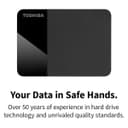 Toshiba Canvio Ready 2.5 4TB External Hard Drive - Black (HDTP340EK3CA) thumbnail 9