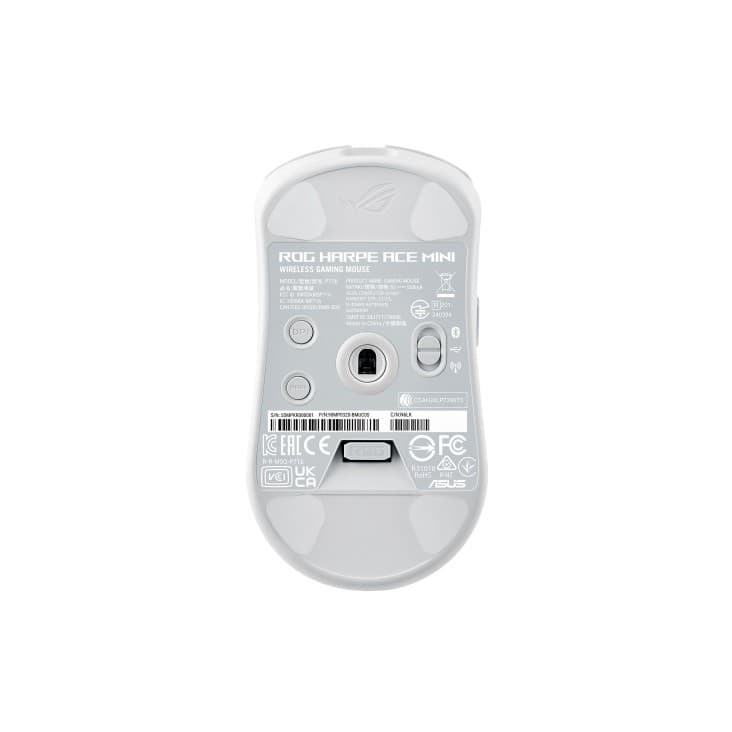 ASUS ROG Harpe Ace Mini Wireless Gaming Mouse - White - Image 3