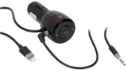Griffin iTrip AUX/Lightning Adapter with Autopilot - Black