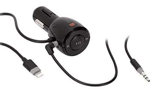 Griffin iTrip AUX/Lightning Car Charger Adapter with Autopilot - Black - Image 3