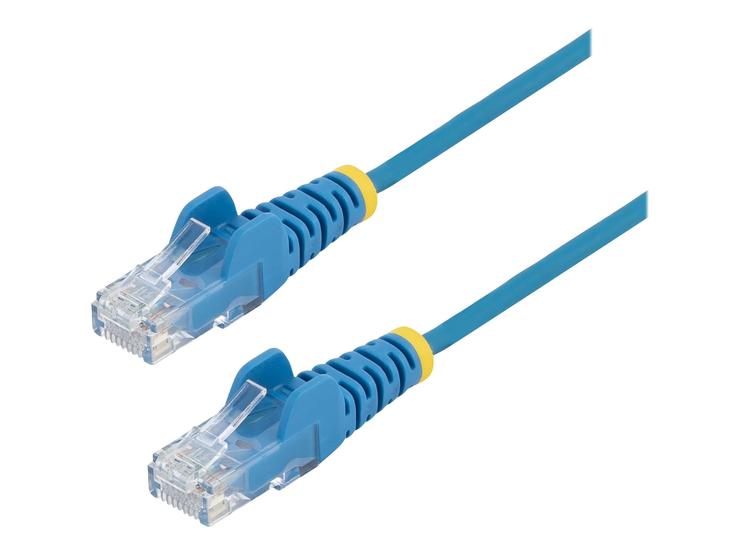 StarTech Slim LSZH CAT6 Patch Cable 1m Blue