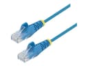StarTech Slim LSZH CAT6 Patch Cable 1m Blue thumbnail 3