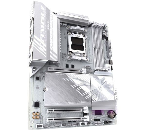 GIGABYTE Aorus Elite Wi-Fi7 ICE B850 AM5 ATX Motherboard - Image 1