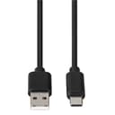 Hama 00200907 USB-A to USB-C Cable, USB 2.0, 0.9 m, Black thumbnail 3