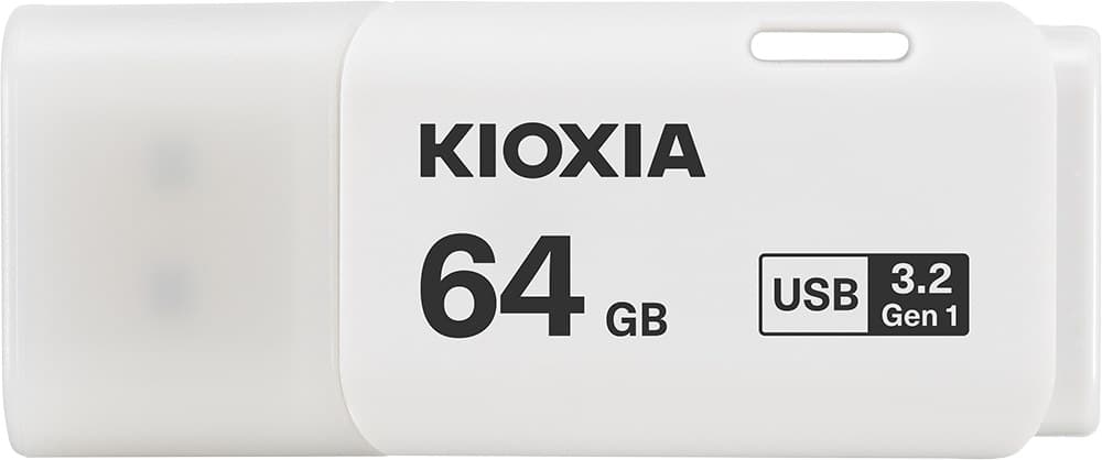 Kioxia TransMemory U301 USB Flash Drive 64GB USB Type-A 3.2 Gen 1 - White