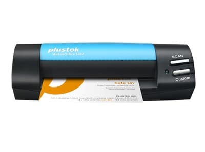 Plustek MobileOffice S602 Business card scanner 1200 x 1200 DPI A6 Black, Blue - Image 4
