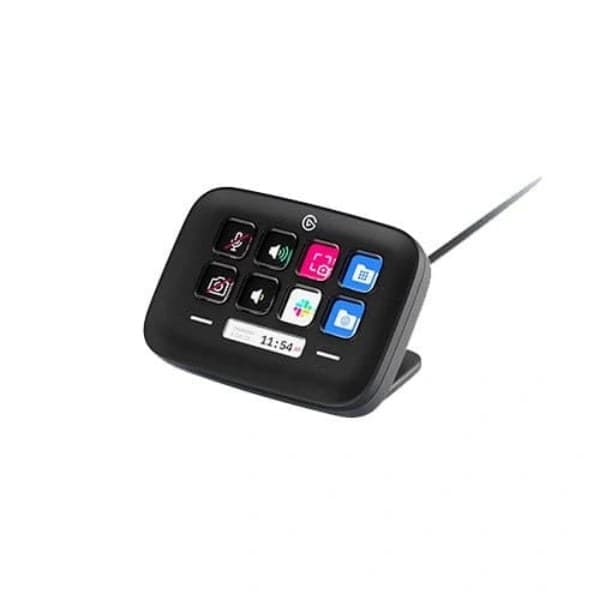 Memory 10GBJ9911 Elgato Stream Deck Neo, Black - 8 Customizable Keys, 2 Touch Points