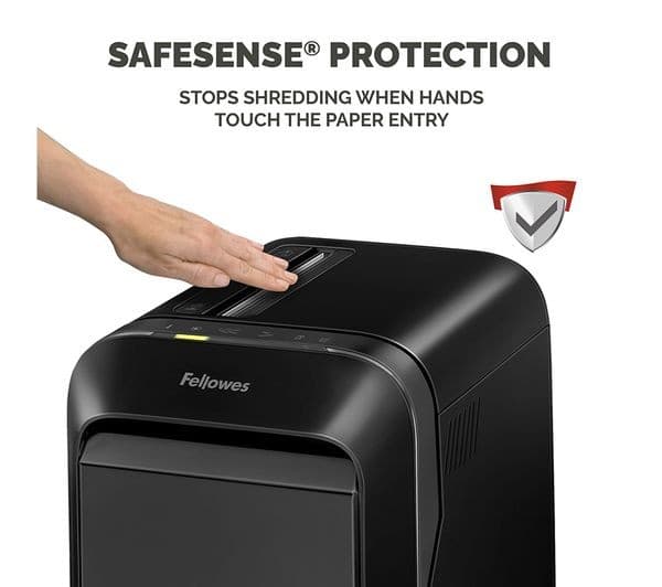 FELLOWES Powershred LX220 Mini Cut Paper Shredder - Image 5