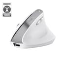 Trust Bayo+ Multidevice Ergonomic Vertical mouse Office Right-hand RF Wireless + Bluetooth Rechargeable Optical 2400 DPI White thumbnail 1