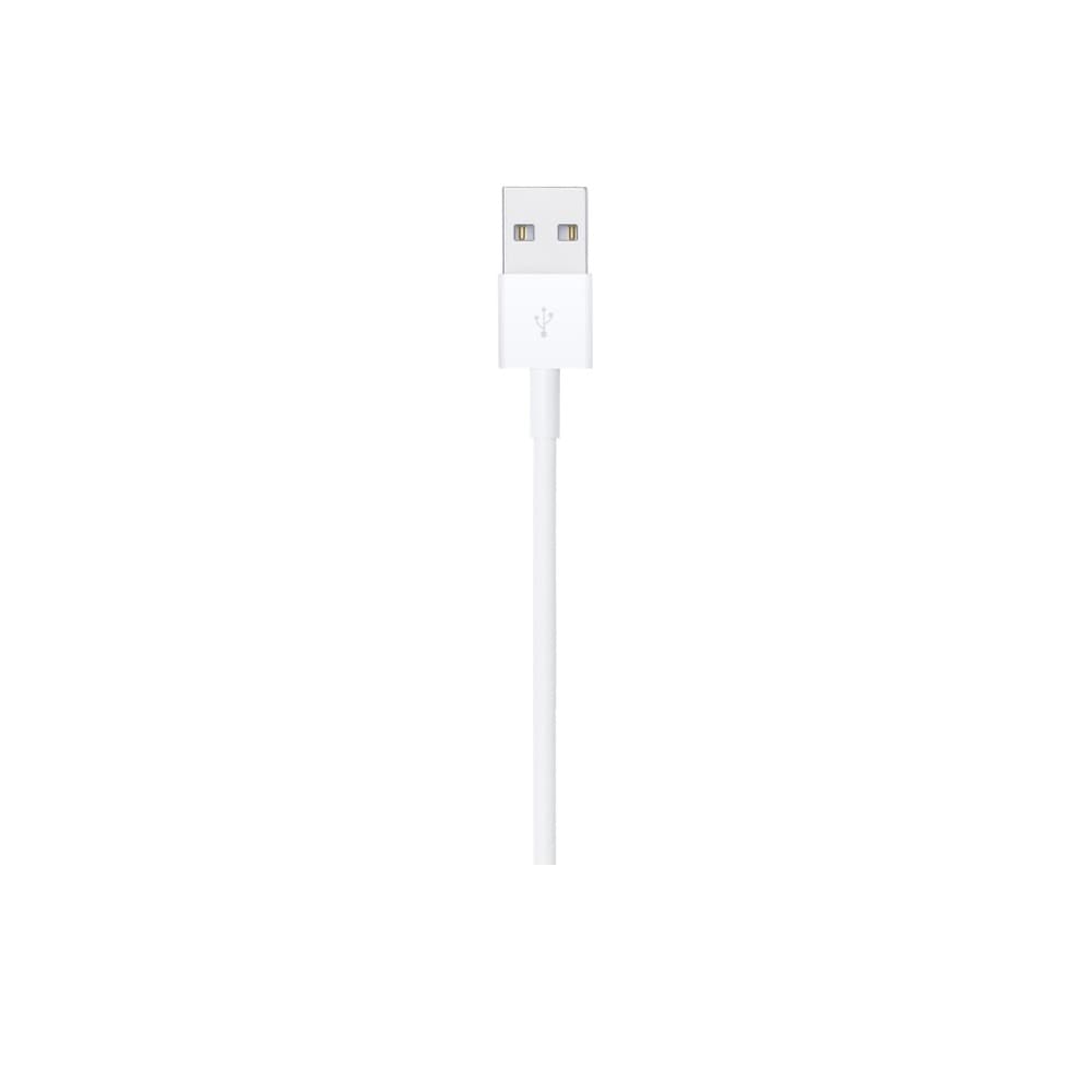Apple MUQW3ZM/A Lightning to USB-A Cable 1m To Sync and Charge Smartphone White - Image 3