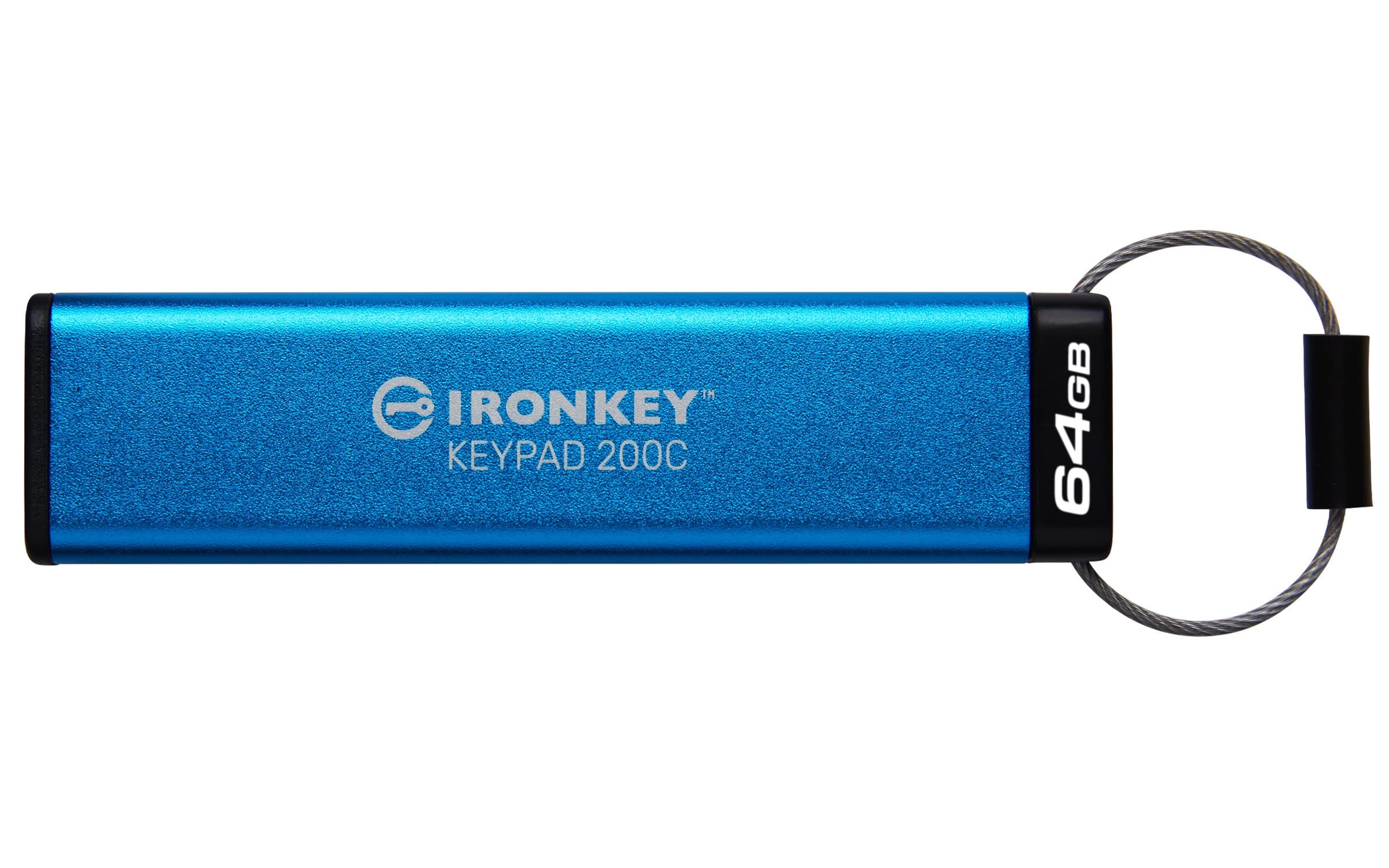Kingston Technology IronKey 64GB USB-C Keypad 200C, FIPS 140-3 Lvl 3 (Pending) AES-256
