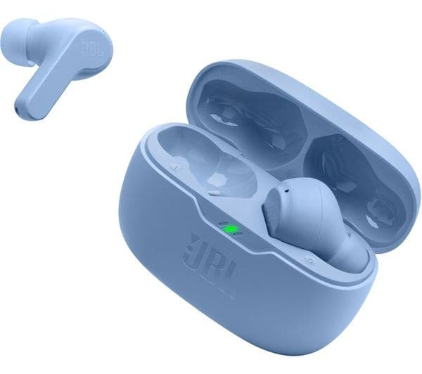 JBL Wave Beam Wireless Earbuds - Blue - Image 3