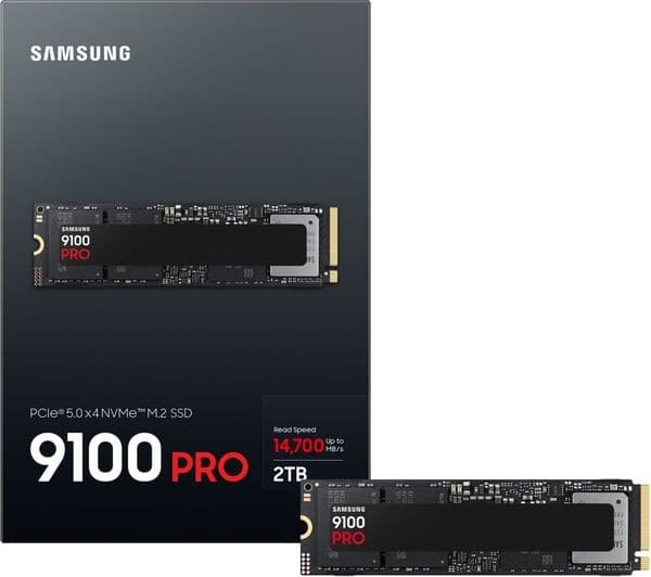 SAMSUNG 9100 PRO PCIe 5.0 NVMe M.2 Internal SSD - 2 TB - Image 3