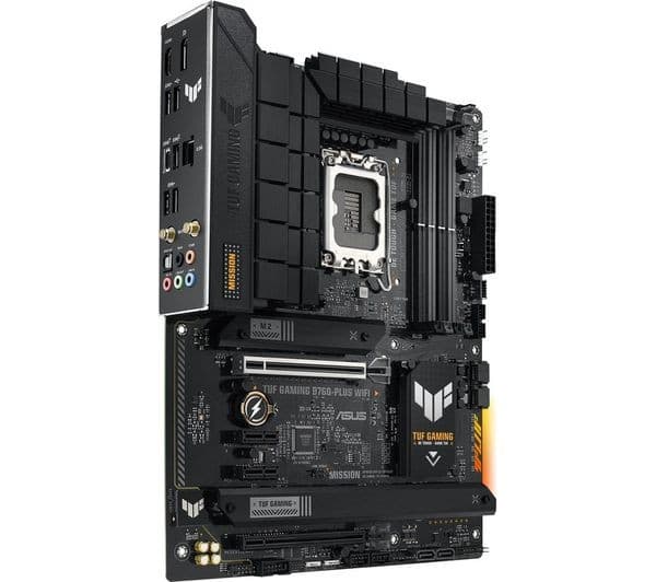 ASUS TUF Gaming B760-PLUS WIFI Intel B760 LGA1700 DDR5 ATX Motherboard - Image 1