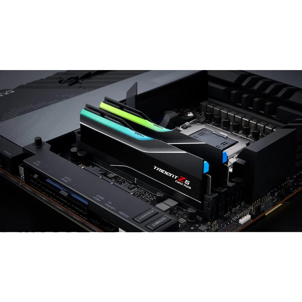G.Skill Trident Z5 Neo RGB F5-6000J3040G32GX2-TZ5NR 64GB (2 x 32GB) 6000 MHz CL30 DDR5 AMD EXPO Desktop RAM - Image 2