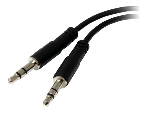 StarTech MUYHSFMM 3.5mm 4-Position to 2x 3-Position Headset Splitter Adapter F/M Black - Image 3