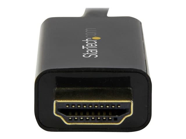 StarTech MDP2HDMM2MB Mini DisplayPort to HDMI Cable 4K 30Hz Black 2m - Image 3
