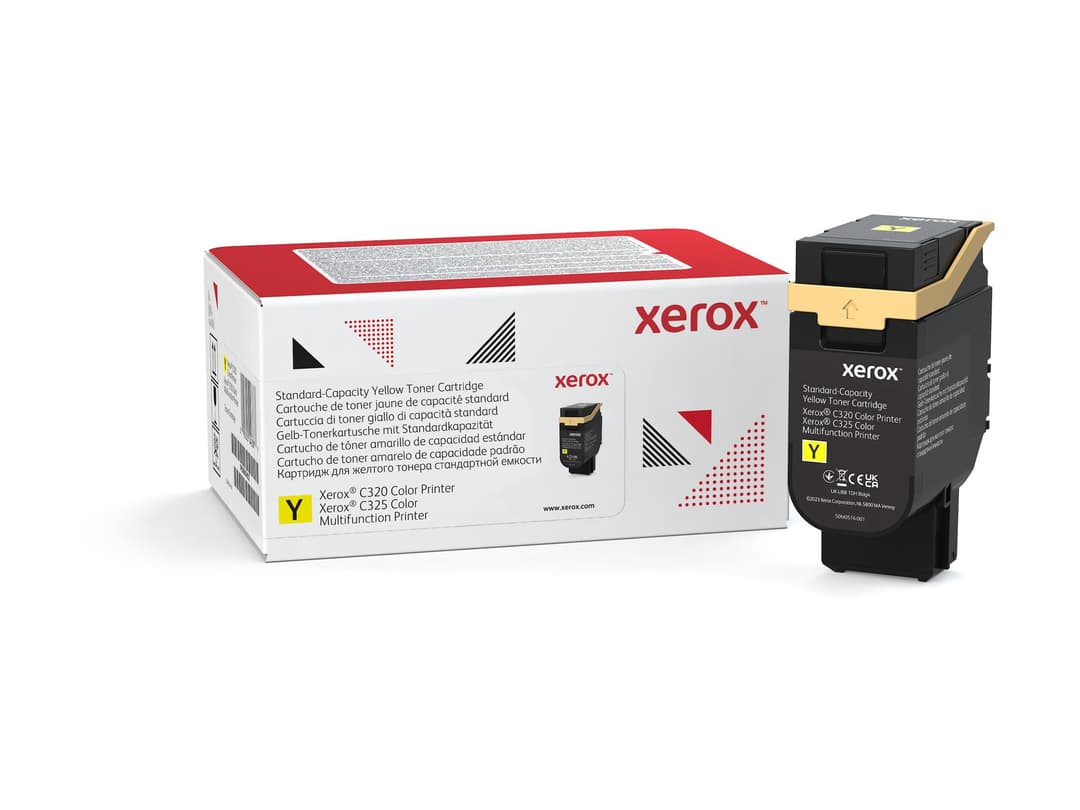 Xerox 006R04822 C320/C325 Yellow Standard Capacity Toner Cartridge (1,800 Pages) - Image 1