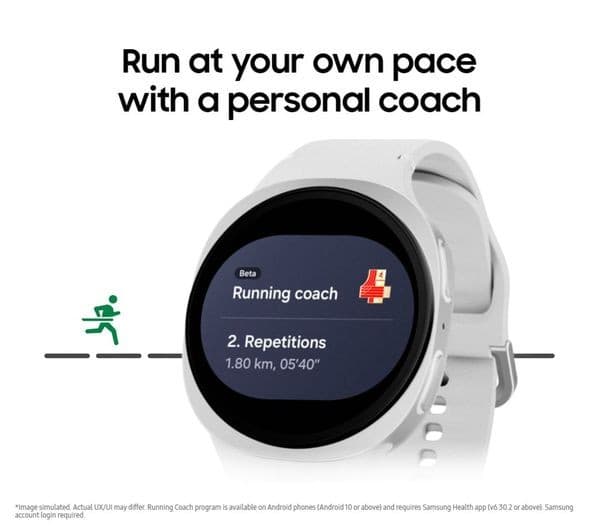 Samsung Galaxy Watch8 Smartwatch 40mm Silver - Image 7