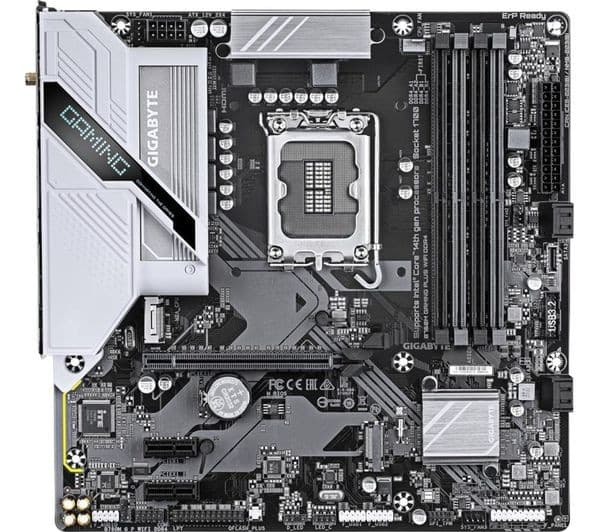 GIGABYTE B760M GAMING PLUS WIFI DDR4 Intel B760 LGA1700 Micro-ATX Motherboard - Image 1
