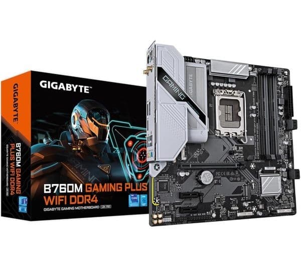 GIGABYTE B760M GAMING PLUS WIFI DDR4 Intel B760 LGA1700 Micro-ATX Motherboard - Image 3