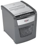 Rexel Optimum AutoFeed+ 50X Automatic Paper Shredder Cross-Cut P-4 50 Sheet Auto Feed 20L Bin 55 dB 22 cm Entry Width Black, Silver thumbnail 3