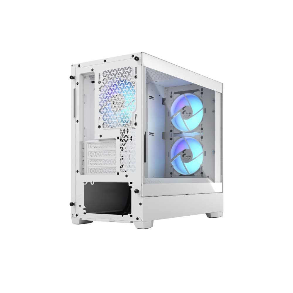 Fractal Design Pop Mini Air RGB White TG Clear Tint Micro-ATX Mini Tower PC Case (FD-C-POR1M-01) - Image 4