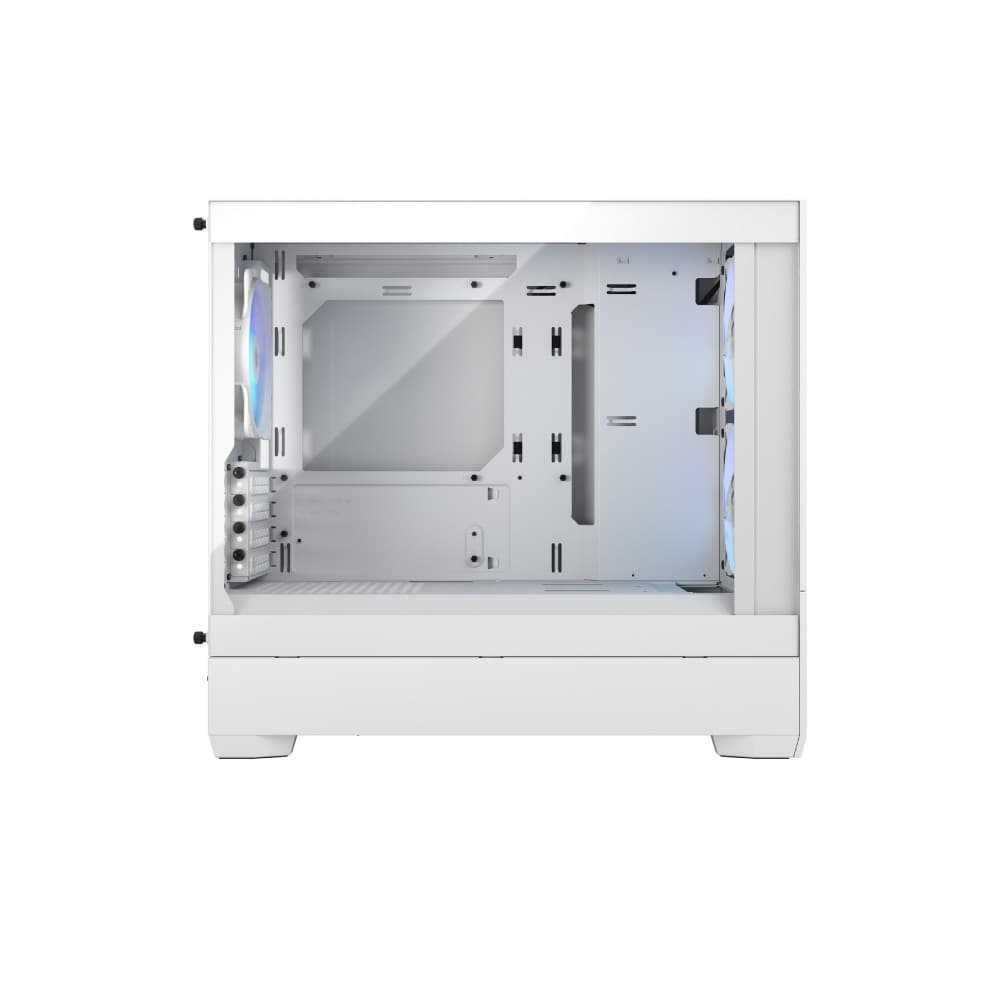 Fractal Design Pop Mini Air RGB White TG Clear Tint Micro-ATX Mini Tower PC Case (FD-C-POR1M-01) - Image 5