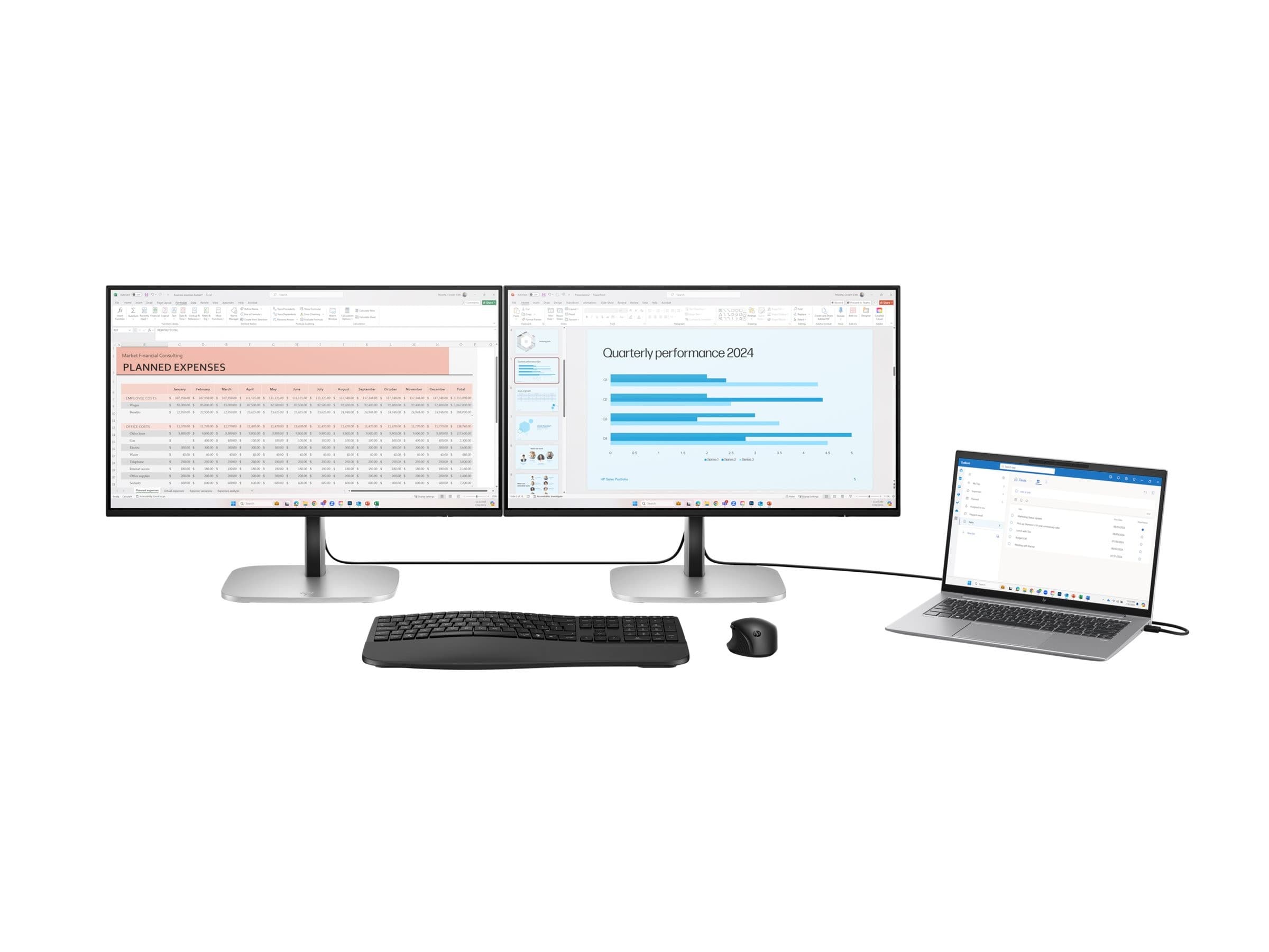 HP 524pu Series 5 Pro 24" Full HD Monitor