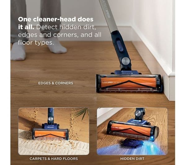 SHARK PowerDetect Speed IA1241UK Cordless Vacuum Cleaner - Ultramarine - Image 6