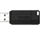 Verbatim PinStripe USB Flash Drive 8GB Black thumbnail 1