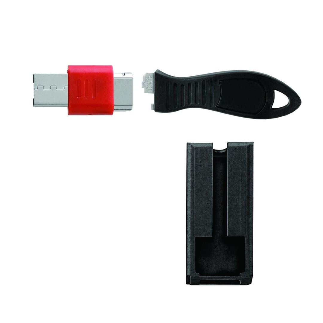 Kensington USB Port Lock with Cable Guard - Square (K67915WW) - Image 1