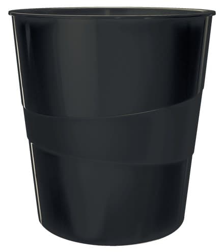 Leitz Recycle Waste Paper Bin 15L Black
